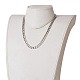Set di gioielli per bracciali e collane con catene cubane in acciaio inossidabile da uomo 304 SJEW-JS01158-9