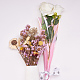 花包装紙シングルバラ包装袋  ミックスカラー  45x4~13cm  20個/カラー  100個/セット PH-ABAG-G008-02-6