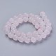 Natural Pink Calcite Beads Strands G-F687-02A-2