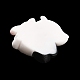 不透明樹脂動物カボション  ちょう結びのかわいいパンダ  ホワイトスモーク  19.5x20x8mm CRES-M024-01B-2