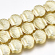 Chapelets de perles en hématite synthétique sans magnétiques G-T061-181G-1