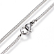 Adjustable 304 Stainless Steel Lariat Necklaces NJEW-F252-A05-4