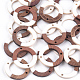 Resin & Walnut Wood Links connectors RESI-S367-03A-1