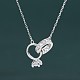 925 Sterling Silver Pendant Necklaces NJEW-BB60310-B-3