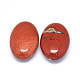 Pietre di palma da massaggio curative naturali di diaspro rosso G-P415-64-2