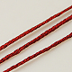 メタリック糸  刺しゅう糸  6プライ  レッド  0.6mm  約546.8ヤード（500m）/ロール MCOR-G001-0.6mm-11-2