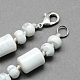 Fashionable Gemstone Beaded Necklaces NJEW-R206-20-2