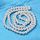 ABS Plastic Imitation Pearl Round Beads MACR-S789-16mm-01-2