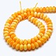 Buddhist Jewelry Beaded Findings Resin Rondelle Bead Strands RESI-L002-I-4
