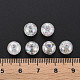 Perles en acrylique transparentes craquelées MACR-S373-66-L06-5