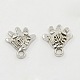 Antique Silver Love Items for Valentine's Day Alloy Pendants TIBEP-X0043-AS-2