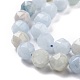 Chapelets de perles en aigue-marine naturelle G-K323-19-4