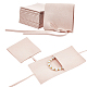 Bolsas de joyería de terciopelo de fibra personalizada TP-WH0018-01A-1