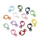 Spray Painted Alloy Swivel Lobster Claw Clasps FIND-A027-03-1