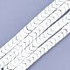 Vaporisez peints non-magnétiques synthétiques perles d'hématite brins X-G-T124-06L-1