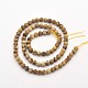 Frosted Round Natural Picture Jasper Beads Strands G-E302-112-4mm-2