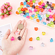 SUNNYCLUE 1 Box 100Pcs 10 Colors Heart Resin Charms Love Resin Charm Sweet Romantic Happiness Charm for Jewelery Making Charms Women Adults DIY Valentine's Day Chrismas Wedding Gifts Craft Supply FIND-SC0003-28-3
