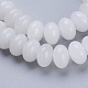 Naturelles et synthétiques mélangées perles de pierre brins G-P354-M-8x5mm-4