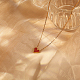 Colliers pendentif coeur en acier inoxydable YH3066-5