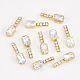 Cabochons Diamante de imitación de la aleación MRMJ-T015-20A-1
