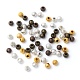 Perles en laiton texturées KK-EC247-M