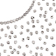 PandaHall 300pcs Faceted Spacer Jewellery Beads FIND-PH0004-34-NR-1