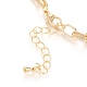 Brass Cable Chains Necklaces NJEW-I235-04G-3