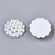 Cabujones de perlas de imitación de plástico ABS SACR-R858-Z9-3
