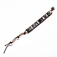 Cowhide Leather Cord Bracelets BJEW-R309-01A-01-3