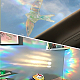 11 Stück Vogel bunter Sonnenfänger Regenbogenprisma elektrostatische Glasaufkleber DIY-WH0409-69H-5