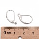 Accessoires de boucle d'oreille en 925 argent sterling STER-G027-22S-4