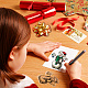 CRASPIRE Clear Silicone Stamps Christmas Snowman Clear Stamps for Card Making DIY-WH0167-56-1058-5
