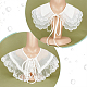 Ahadermaker 2 Stück abnehmbare Damenhalsbänder aus Polyester und Nylon im 2-Stil AJEW-GA0005-95-3