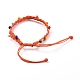 Bracelets de perles tressées en corde de polyester ciré BJEW-JB04792-03-2