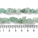 Raw Rough Natural Green Aventurine Beads Strands G-B065-C18-5