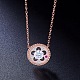 Shegrace 925 collar con colgante de plata esterlina JN617A-4