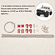 Kit di accessori per auto giocattolo ahandmaker FIND-GA0001-47-4