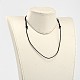 Adjustable Cowhide Leather Cord Necklace Making X-NJEW-JN01489-2