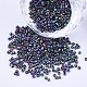 Perline cilindriche di vetro galvanico SEED-Q036-01A-K02-1
