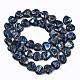 Brins de perles de jaspe impérial naturel X-G-S366-065E-2