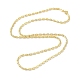 925 ожерелье из стерлингового серебра с бусинами для женщин NJEW-A014-01G-2