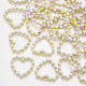 Colgantes de perlas de imitación de plástico abs PALLOY-T071-017-1