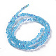 Electroplate Glass Beads Strands EGLA-E057-01A-3