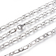 304 Stainless Steel Figaro Chain Necklaces NJEW-E143-05P-2