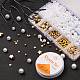 Kit per la creazione di braccialetti di perle imitazione fai da te DIY-FS0002-40-5
