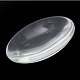 Cabochons en verre transparent GGLA-R026-50mm-3