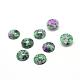 Synthetischer Rubin in Zoisit-Edelstein-Cabochons&nbsp;G-T020-14mm-17-1