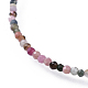 Bracelets en perles de tourmaline naturelle BJEW-JB04555-06-2