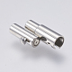 304 Stainless Steel Locking Tube Magnetic Clasps STAS-F139-071P-3