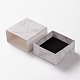 Boîtes à bagues en carton CON-P008-F03-01-2